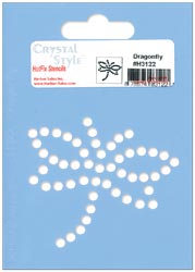 Hotfix Crystal Style Stencil - Dragonfly