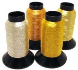 Kreinik Machine Embroidery Pure Silver Metallized Gimp 1000M