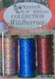 Kreinik 1/8in Metallic Ribbon Pack 3ct Wildberries