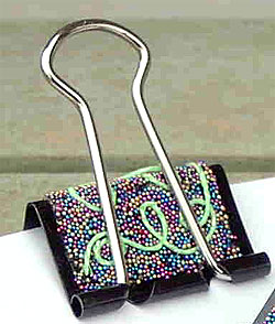 Embellished Binder Clips