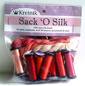 Sack O' Silk - Red