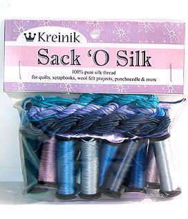 Sack O' Silk - Blue