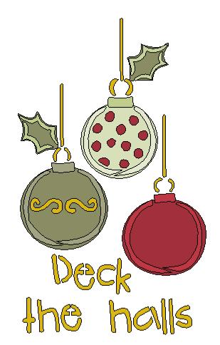 Lasting Impressions Brass Stencil - Deck the Halls