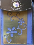 Lasting Impressions Brass Stencil - Floral Flourish Large