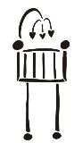 Lasting Impressions Brass Stencil - Baby Crib