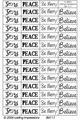 Senti-Metals - Silver Metal - Joy, Peace, Be Merry, Believe