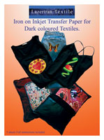 Lazertran Iron-On Inkjet Transfer Paper for Textiles - Dark Colors