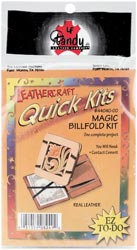 Leathercraft Quick Kits - Magic Billfold