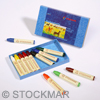 Stockmar Wax Stick Crayons Box - 12 Assorted