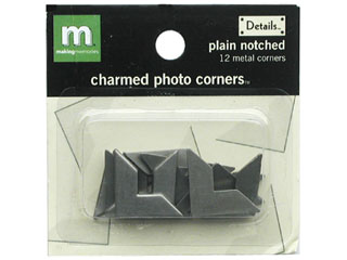 Making Memories Details Charmed Photo Corners Plain Notched