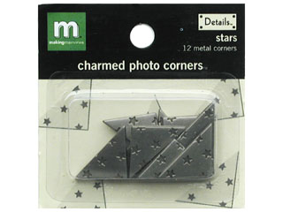 Making Memories Charmed Photo Corners - Stars