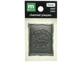 Making Memories Details Charmed Plaques Shell Clam