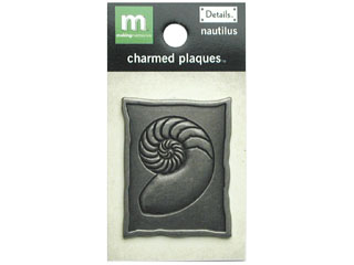 Making Memories Details Charmed Plaques - Nautilus