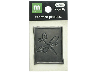 Making Memories Details Charmed Plaques - Dragonfly