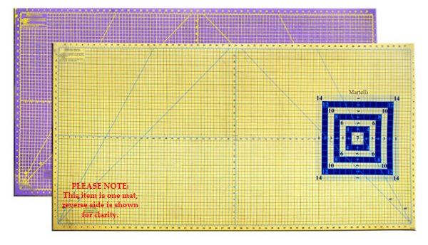 Martelli Rotary Cutting Mat - Extra Large 30" x 60"