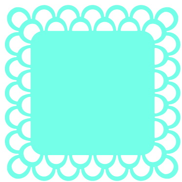 Martha Stewart Punch Around the Page - Double Loops  2 pc