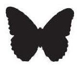 Martha Stewart Punch Butterfly