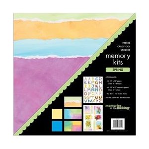 Memory Page Kit 12x12 - Spring