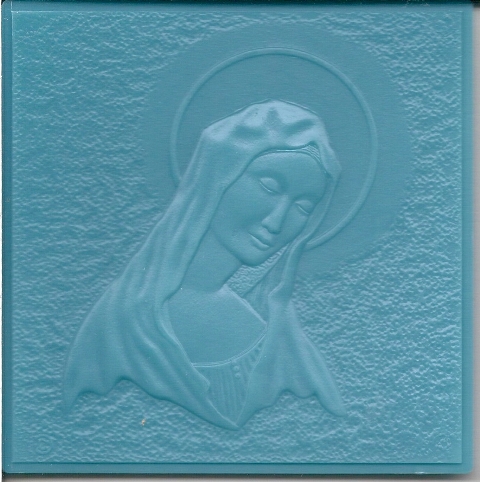 Metal Smith Mold 4"x4" - Madonna