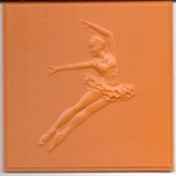 Metal Smith Mold 4"x4" - Ballerina