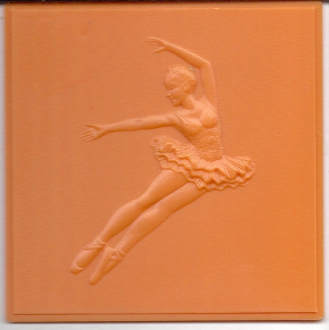 Metal Smith Mold 4"x4" - Ballerina