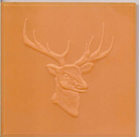 Metal Smith Mold 4"x4" - Stag