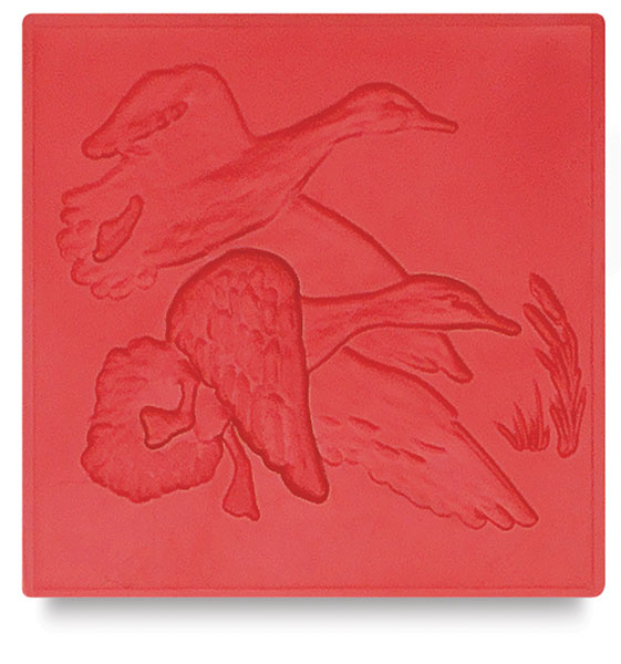 Metal Smith Mold 4"x4" - Mallards