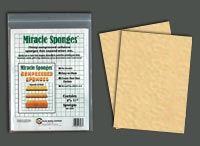 Miracle Sponge (Compressed Sponge) 8"x 11" 2 pc