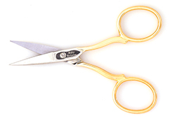 Nifty Notions Scissors - 3-1/2" Gold Handle Embroidery Scissor