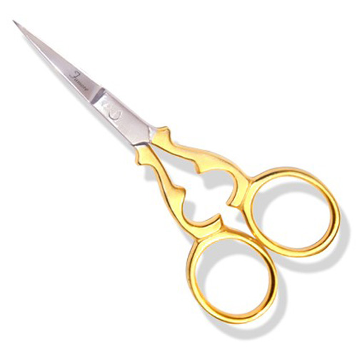 Nifty Notions Scissors - 3-1/2" Classic Design Gold Scissors