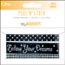 Offray Ribbon Borders 3 Styles/1 Yard Each Per Pkg - Follow Your Dream