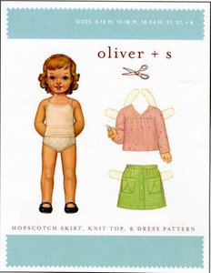 Oliver + S Hopscotch Skirt, Knit Top and Dress