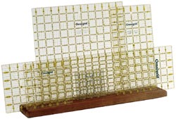 Omnigrid Organizer Wooden Ruler Rack