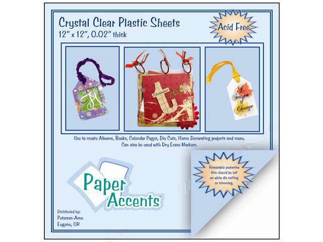 Paper Accents Plastic Sheets
