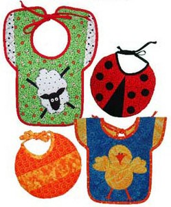 Patterns by Annie - Baby Bibs