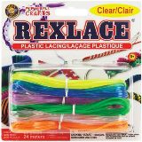 Pepperell Rexlace Plastic Lacing 27yd - Clear