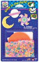 Perler Fun Fusion Fuse Bead Activity Kit - Glow in the Dark