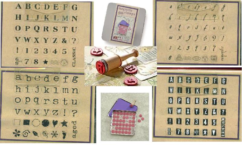 Pixie Press Magnetic Stamp Sets