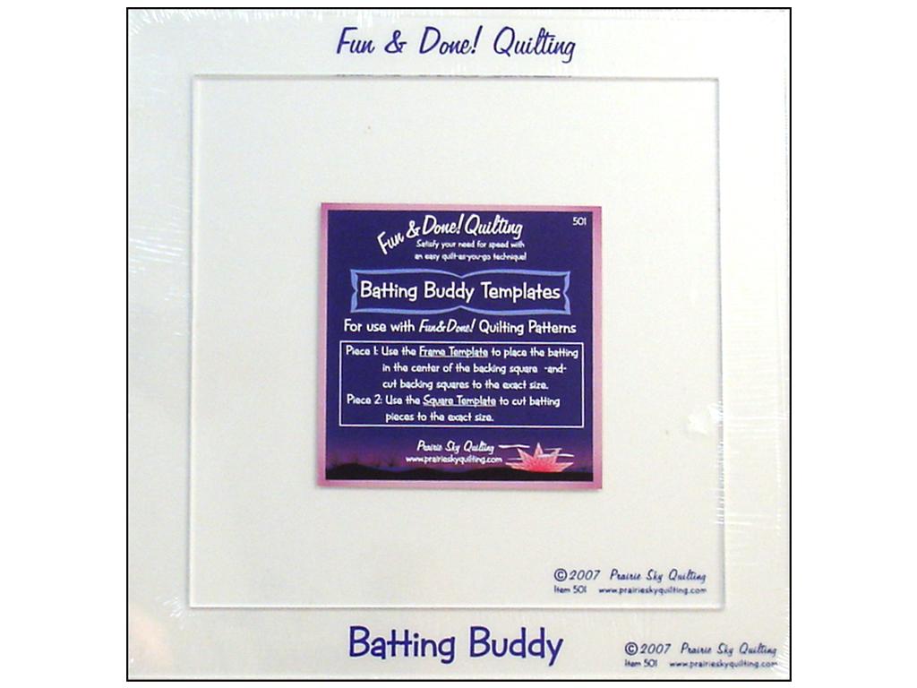 Prairie Sky Quilting Templates - Batting Buddy 2pc