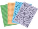 Cuttlebug Embossing Folders, Retro Kitchen Set, 4 pieces