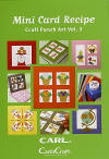 Carla Craft Mini Card Receipe 2 Book