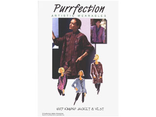 Purrfection Artistic Wearables Kimono Jacket & Vest Pattern