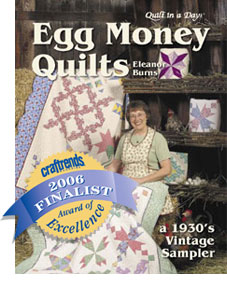 Quilt In A Day Egg Money Quilts: 1930's Vintage Samplers Book