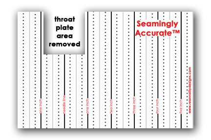 QuiltWomen seamingly Accurate Machine Seam Guide