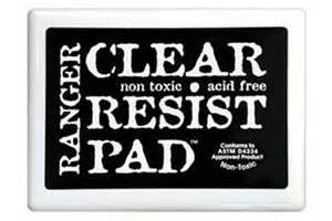 Ranger Clear Resist  #0 Stamp Pad 2.375 x 3.625