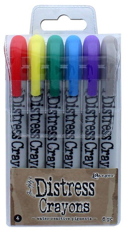 Ranger Tim Holtz Distress Crayon Set 4