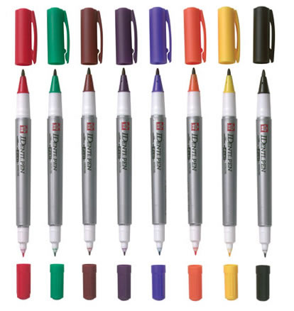 Sakura IDenti-Pen Dual Point Pen Set 8 pc