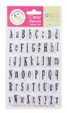 Scrappy Cat Clear Stamps - Serif Alphabet Set