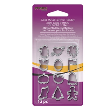 Sculpey Premo Mini Cutters - Holiday