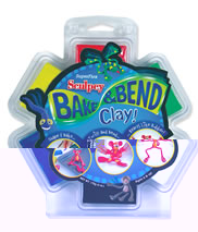 Sculpey Bake & Bend Super Flex 6 Color